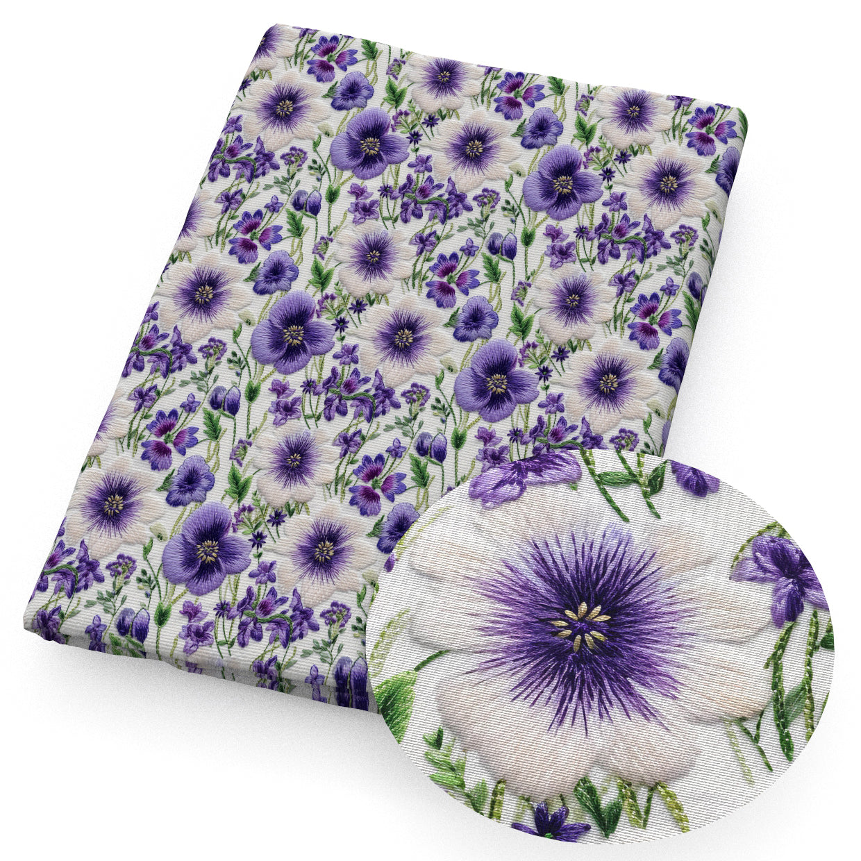 flowerfloral lace imitation embroidery series fabric