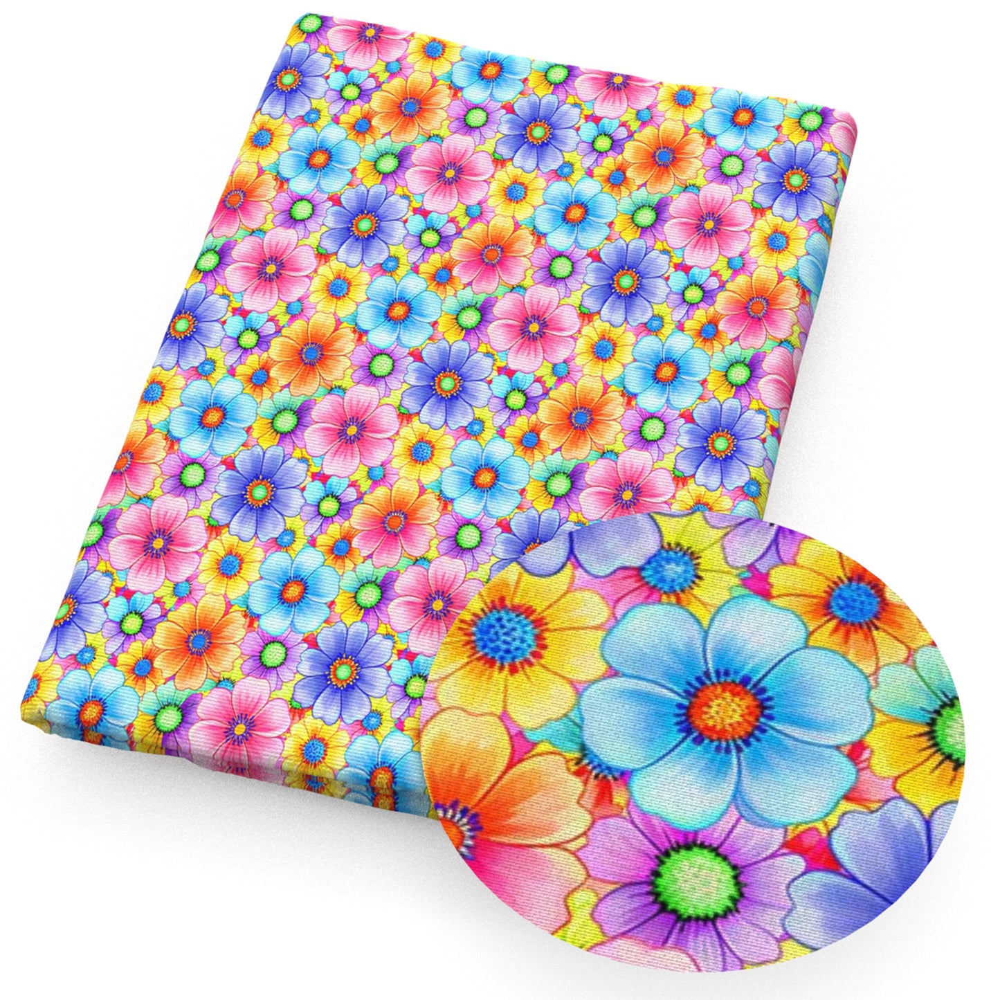 flowerfloral color series fabric