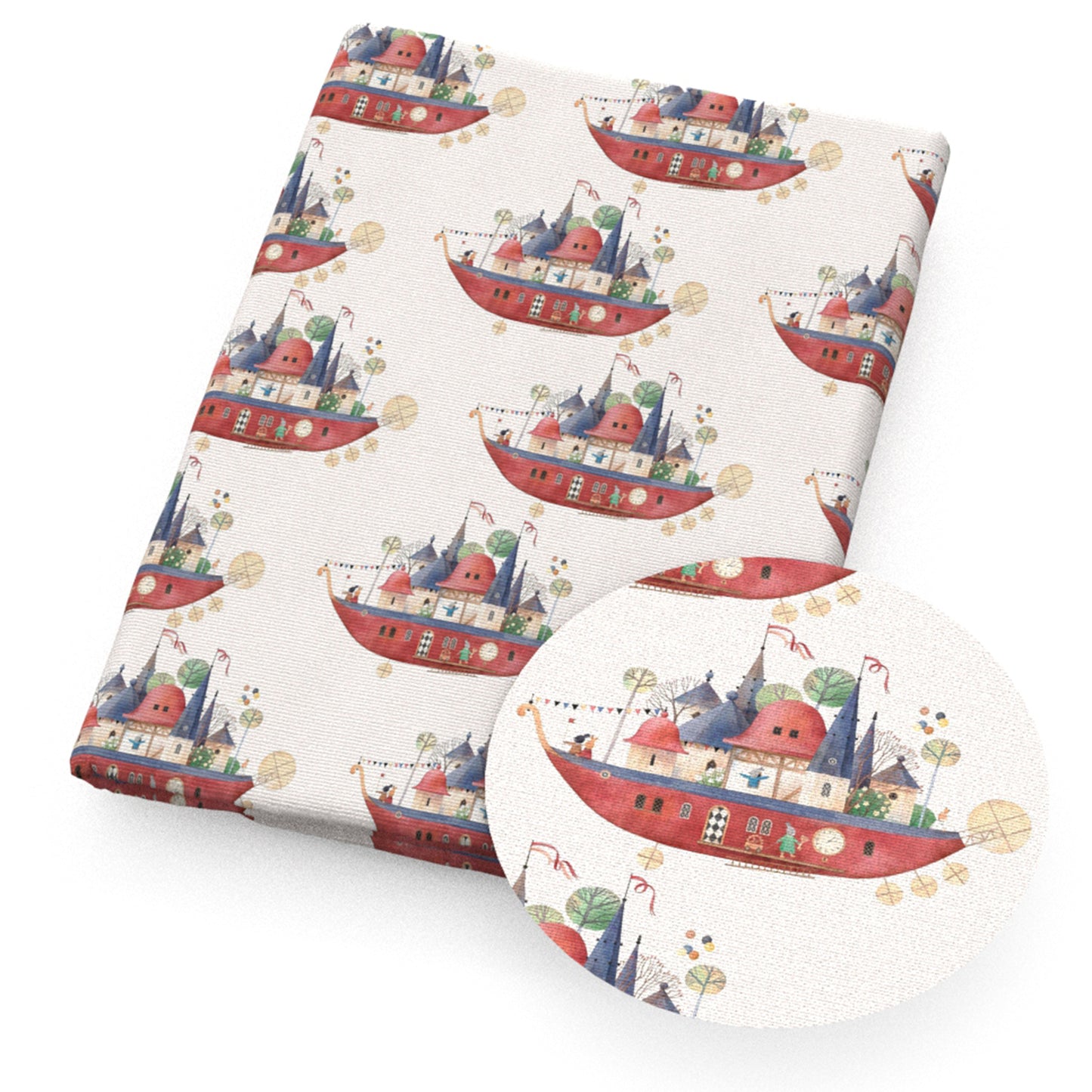 sailor anchor ship house leaf leaves tree fabric