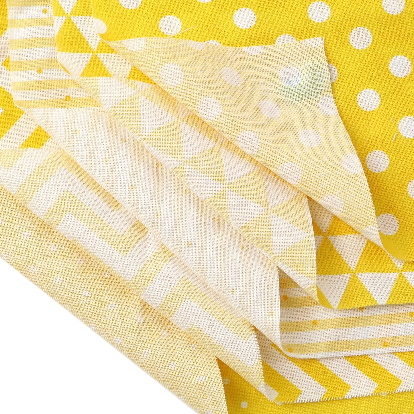 5Pc/set stripe dot 7.87x7.87inch(20x20cm) Precut Quilting Fabric Fat Quarter Fabric Bundle, Polyester Quilting Squares for Patchwork, DIY Crafts Projects, DIY Wallet Making