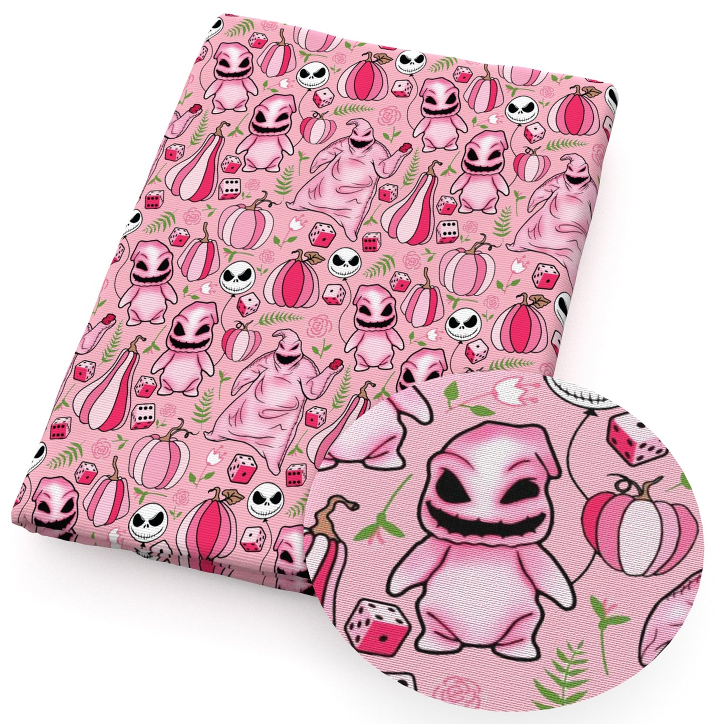 halloween the nightmare before christmas pumpkin fabric