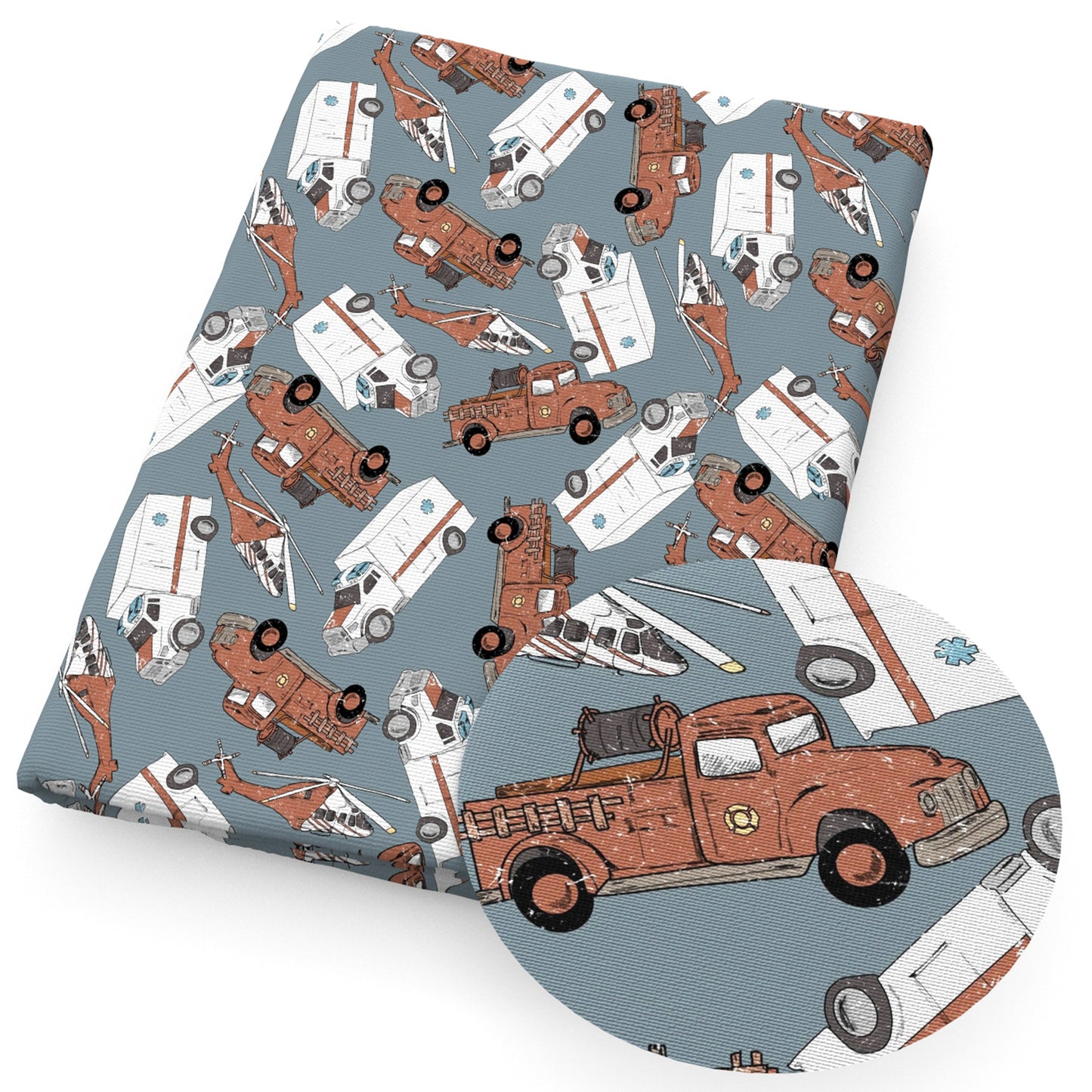medical design theme fabric