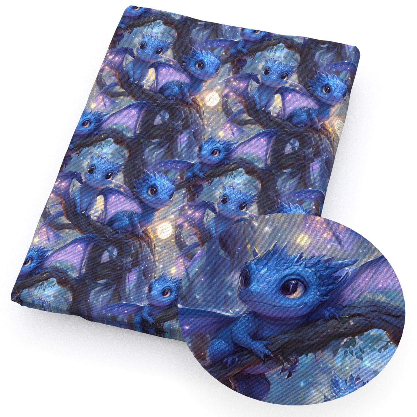 4Pc/set 7.87x7.87inch(20x20cm) dragon series Precut Quilting Fabric Fat Quarter Fabric Bundle, Polyester Quilting Squares for Patchwork, DIY Crafts Projects, DIY Wallet Making