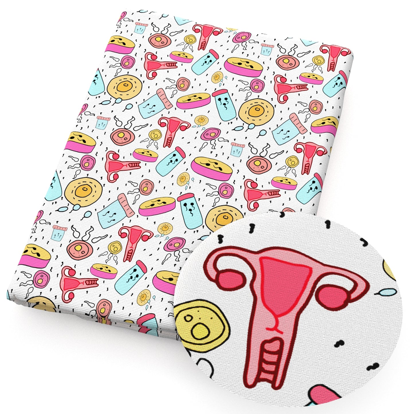 medical design theme fabric