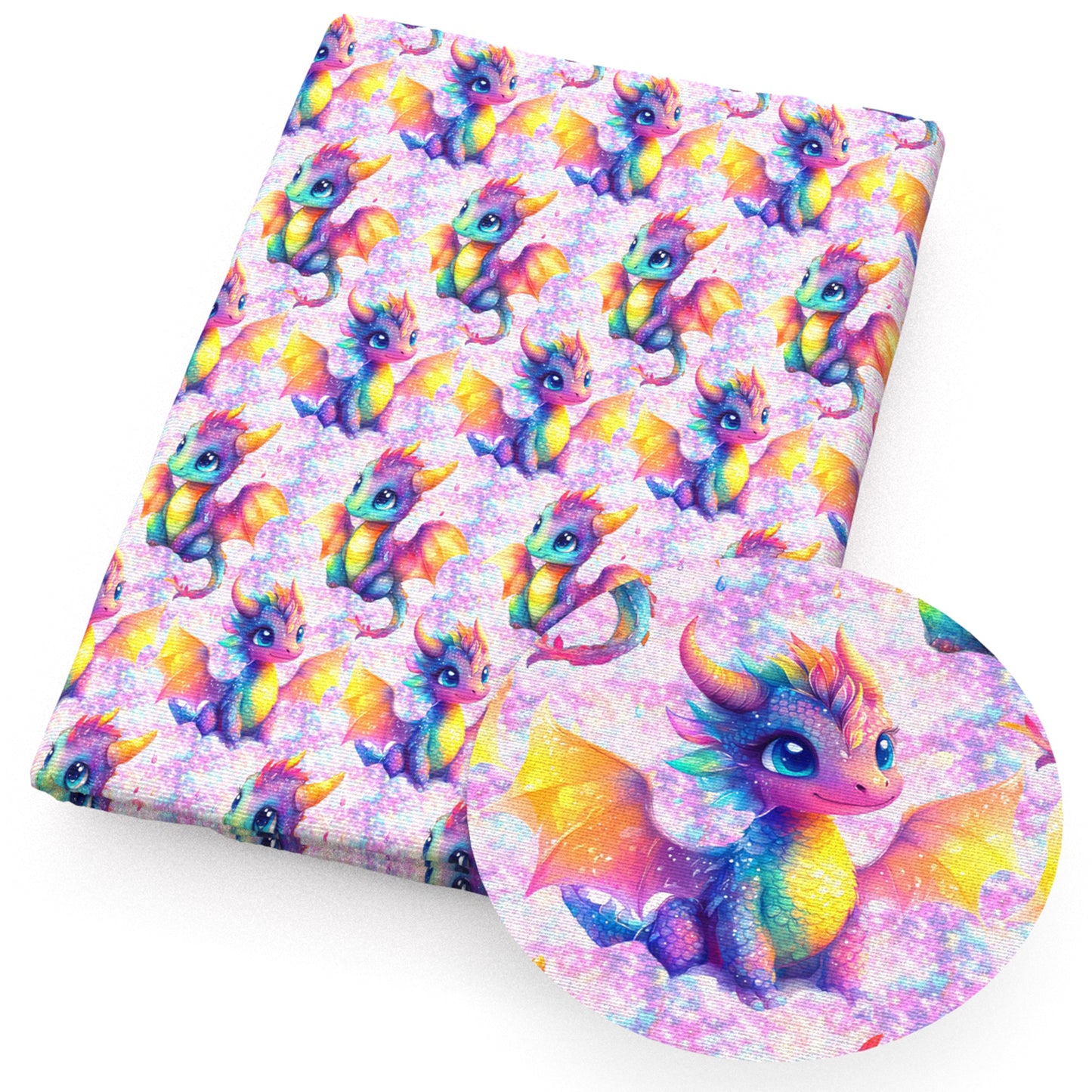 4Pc/set 7.87x7.87inch(20x20cm) dragon series Precut Quilting Fabric Fat Quarter Fabric Bundle, Polyester Quilting Squares for Patchwork, DIY Crafts Projects, DIY Wallet Making