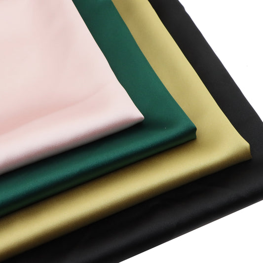 1pc Vibrant Multicolor Satin Fabric, 100% Polyester, Handmade Pure Color, 59x19.68 Inch (150x50cm) - DIY Patchwork Craft, Soft & Lustrous, Ideal for Home Decor, Craft Projects, Craft Fabric | Vibrant Fabric | Smooth Texture, Satin fabric