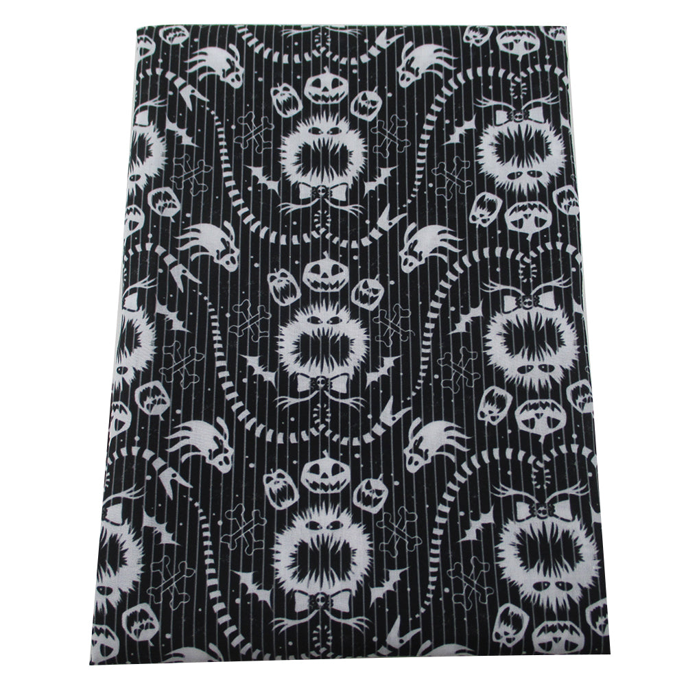 halloween pumpkin fabric