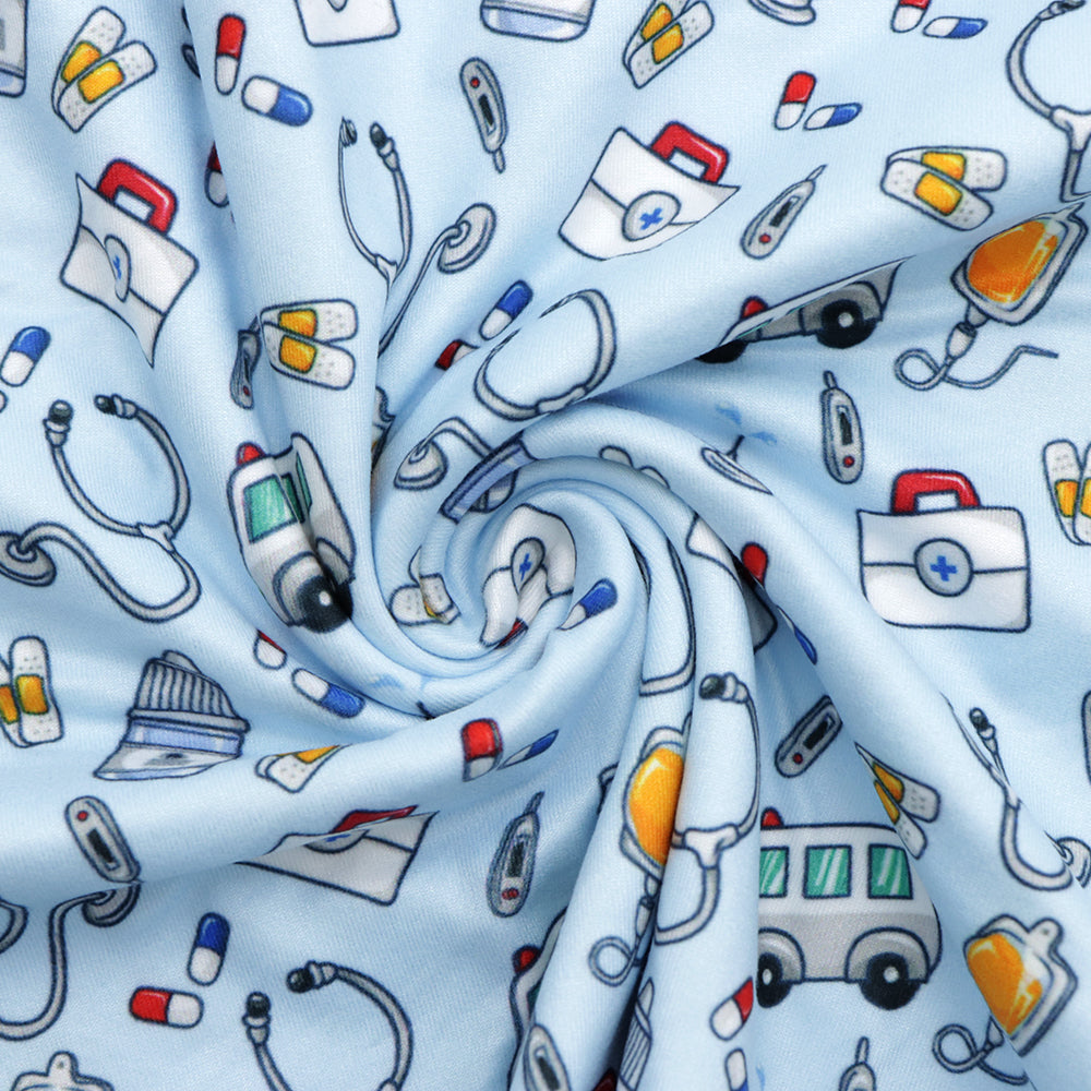 ambulance nurses doctor health fabric