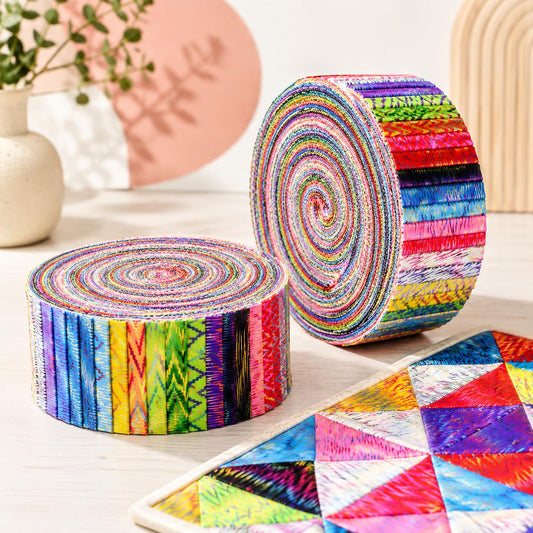 10pcs Vintage Chevron, Zig Zags Pattern Jelly Roll Fabric Strips 2.5X19.7inch Pre-Cut 100% Polyester For Patchwork Quilts, Table Runners, Placemats, Tote Bags, Storage Pouches, Makeup Bags, Coasters, Quilt Blocks & Binding