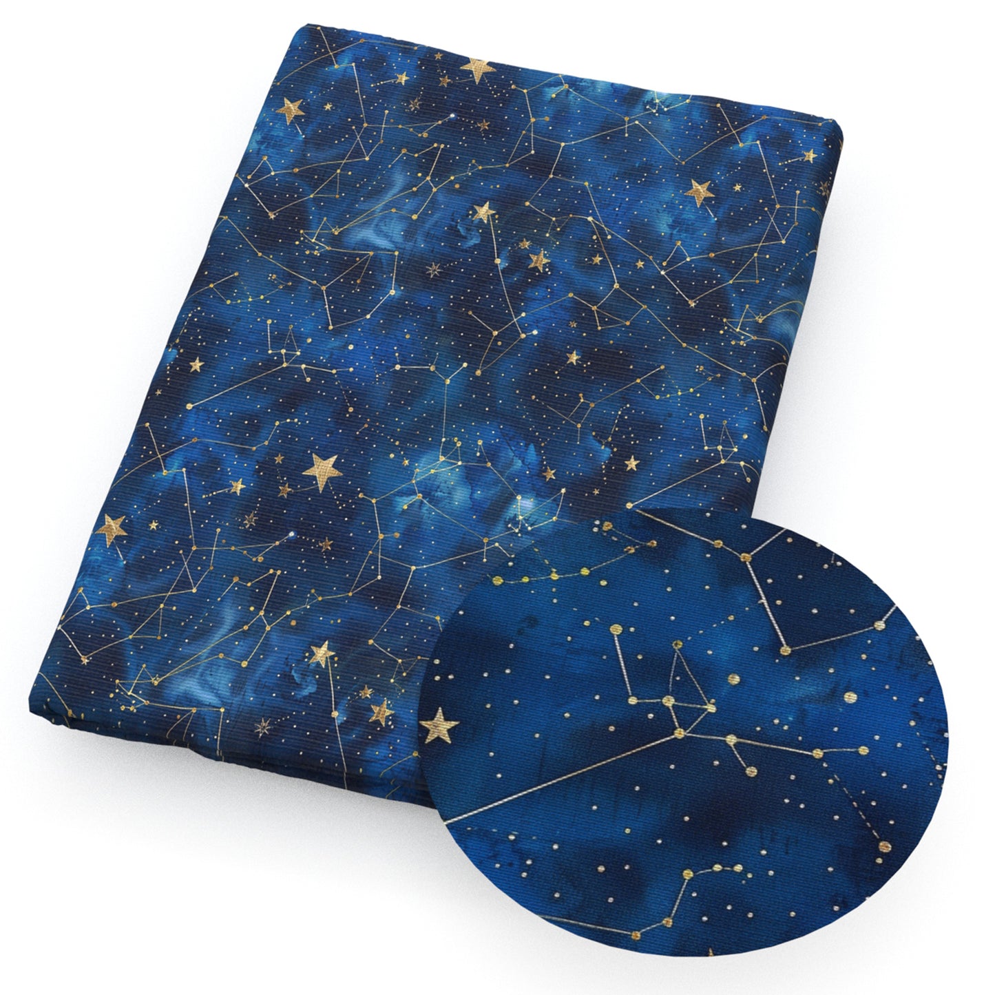 4Pc/set 7.87x7.87inch(20x20cm) Planet Solar System Galaxy series Precut Quilting Fabric Fat Quarter Fabric Bundle, Polyester Quilting Squares for Patchwork, DIY Crafts Projects, DIY Wallet Making