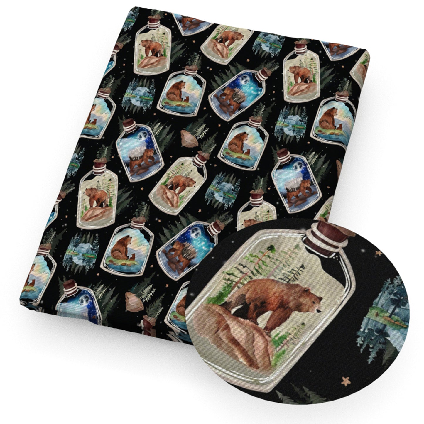 glass bottleglass favor jarsglass favor ing bottle fabric