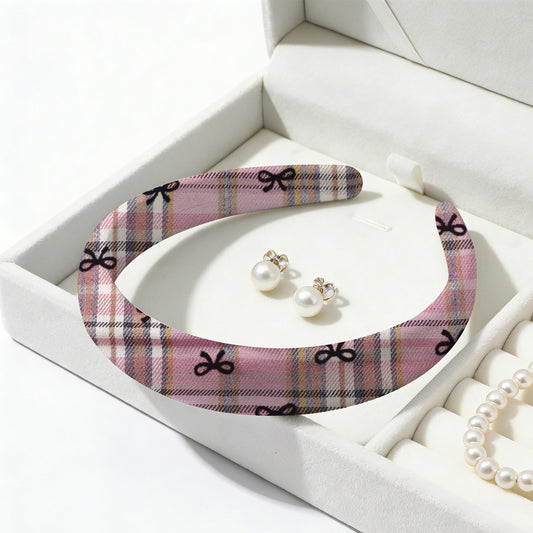 plaid Headband