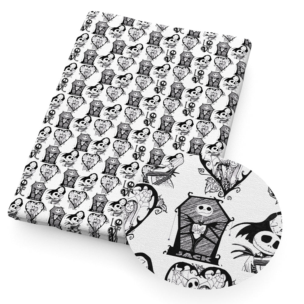 skellington the nightmare before christmas fabric