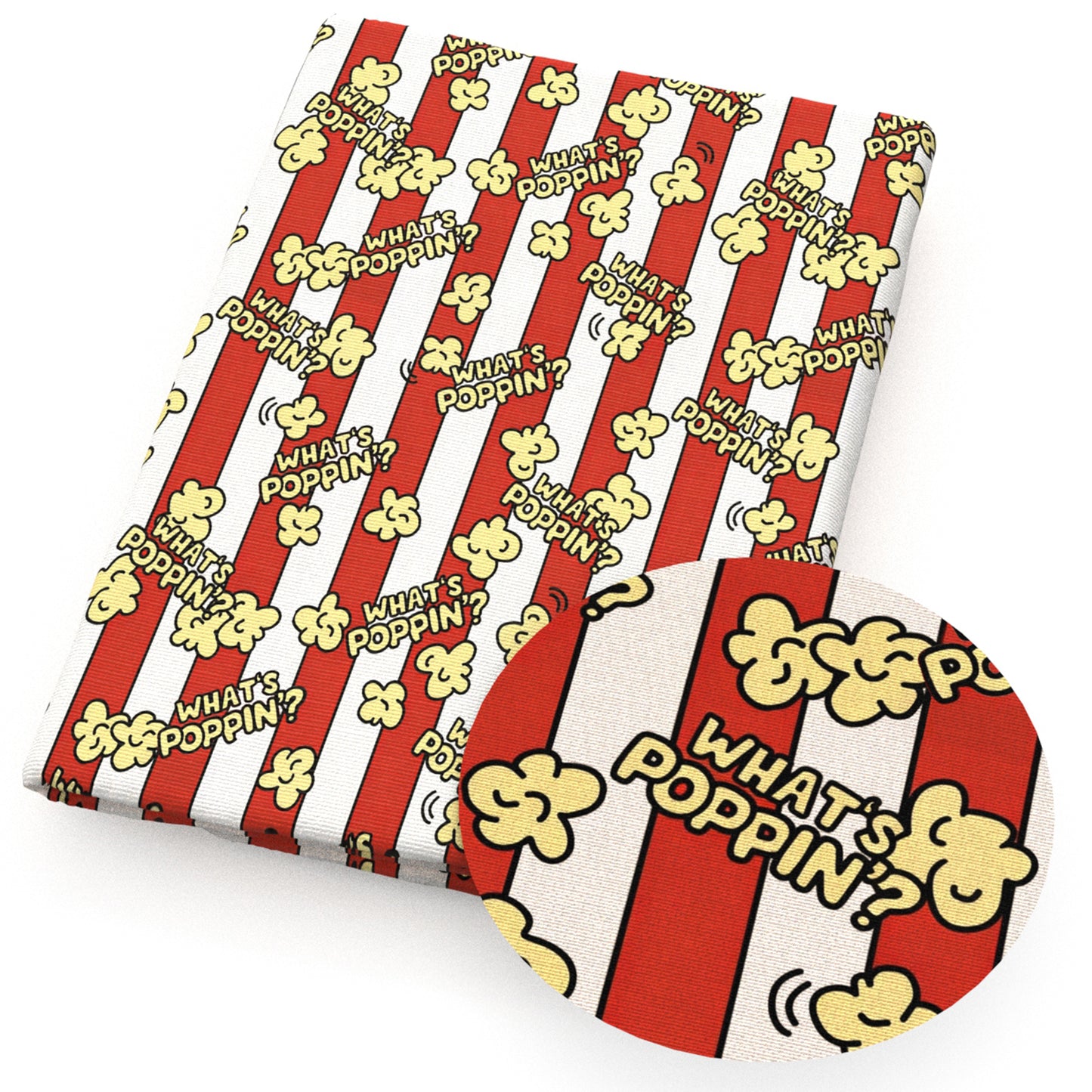 popcorn stripe letters alphabet fabric