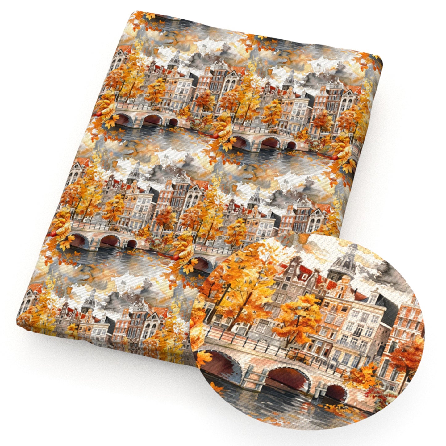 house leaf leaves tree tie dye fallautumn maple leaf fabric