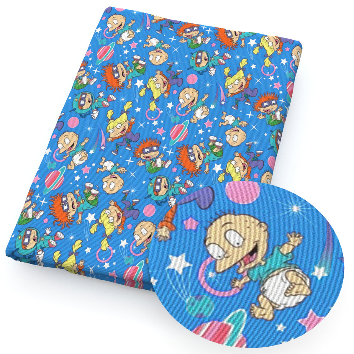 cartoon printed fabric