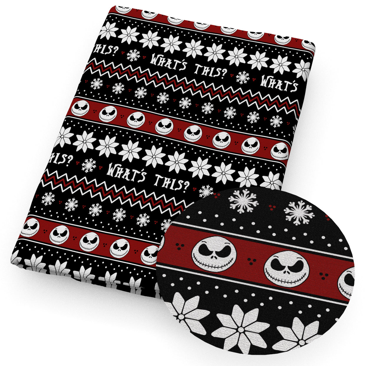 skellington the nightmare before christmassally halloween fabric