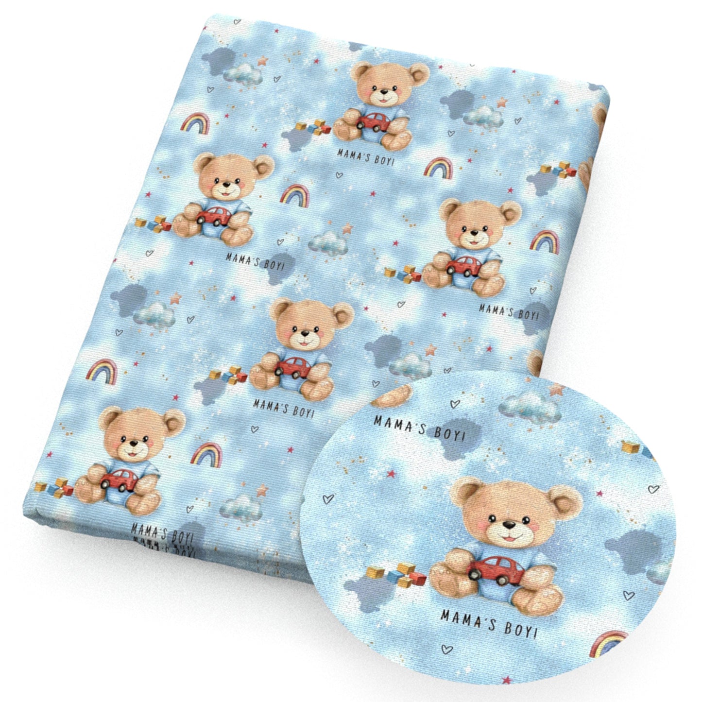 star starfish car cloud fabric