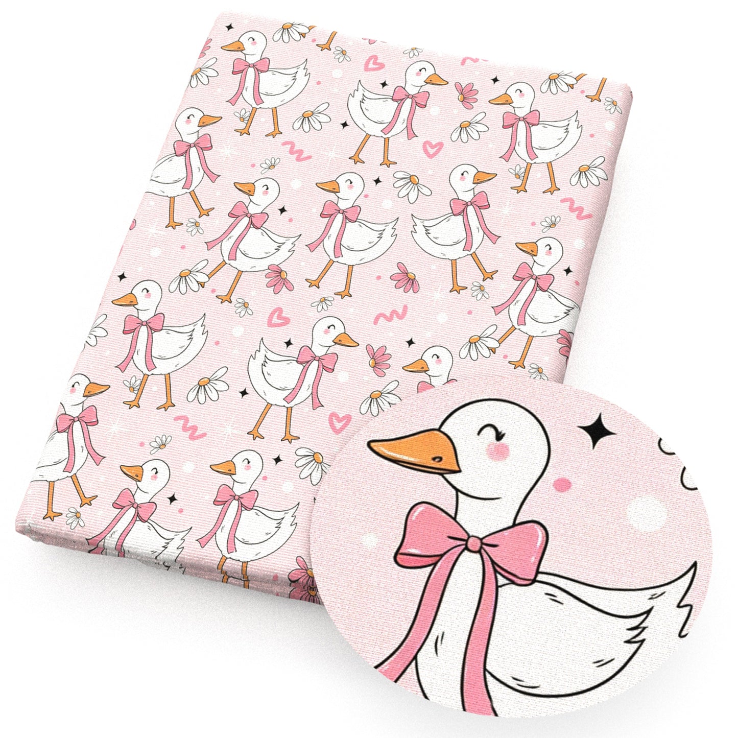 duck bowknotbows fabric