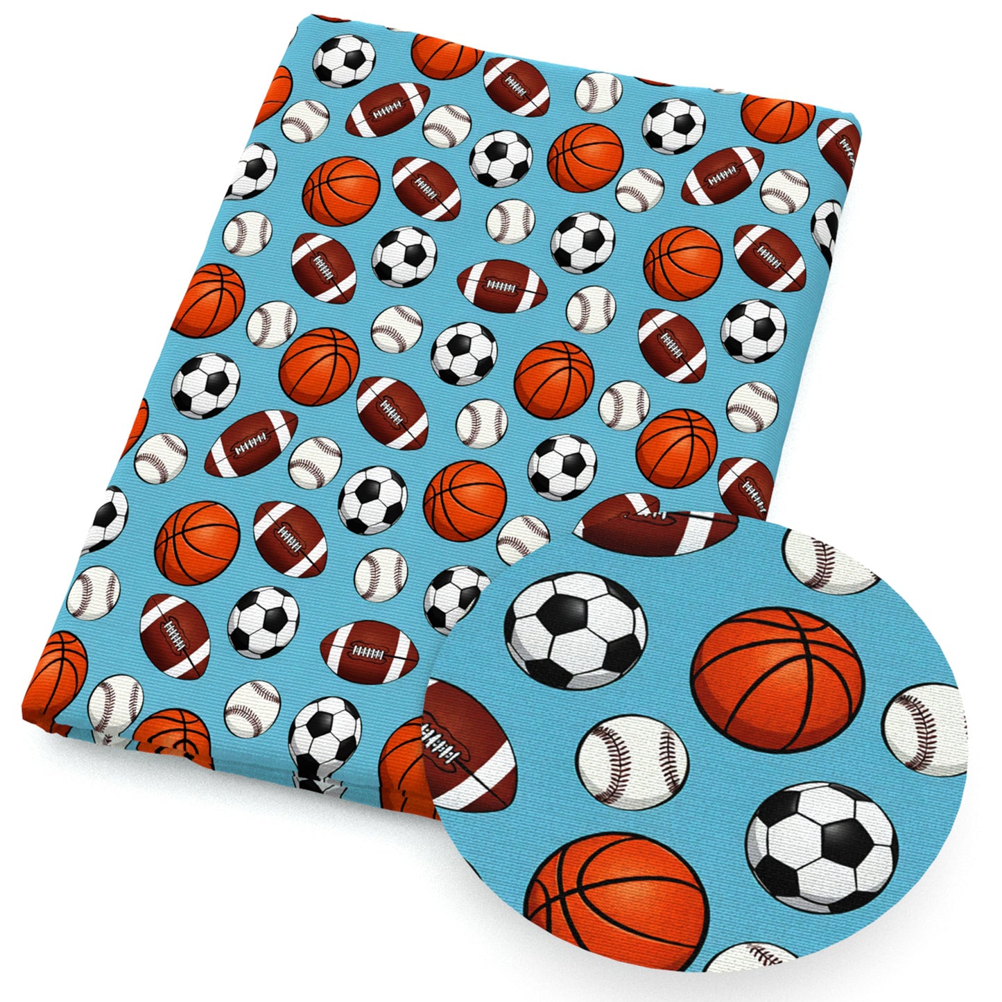 ball pattern fabric