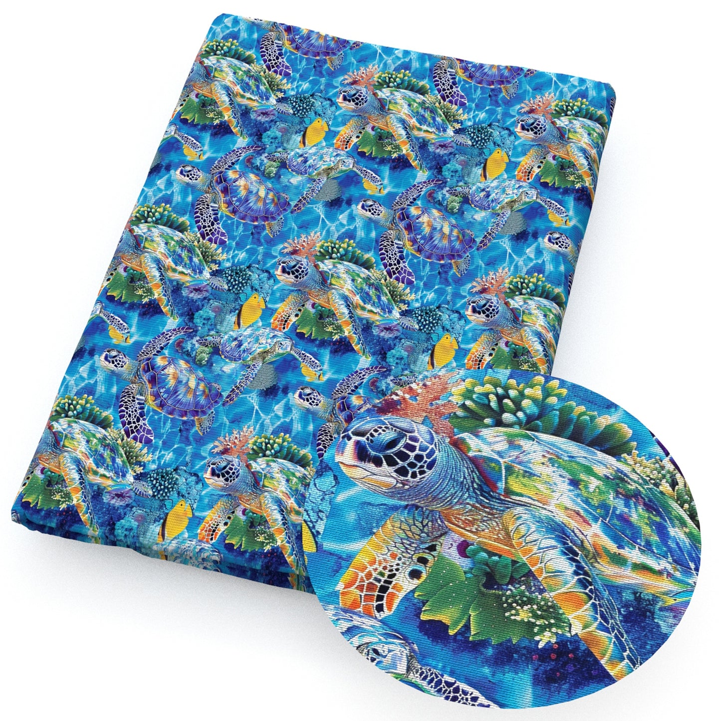 turtle tortoise ocean series fabric