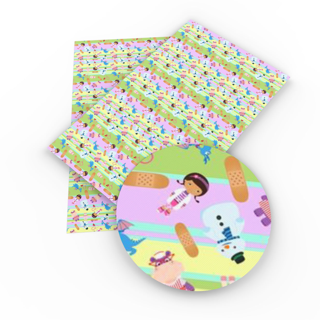 medical design theme fabric