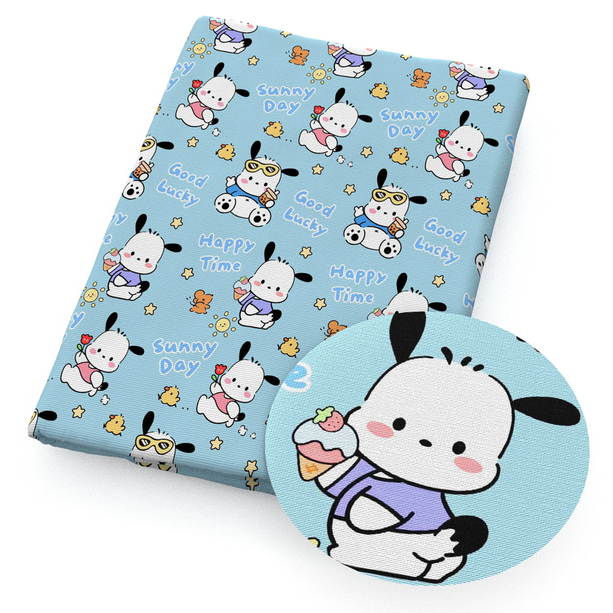 cartoon printed fabric