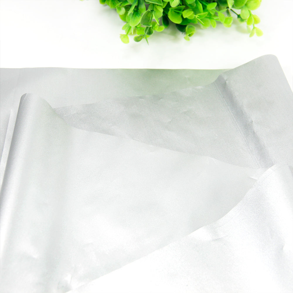 Blackout Drapery Shade Fabric Silvery and Silvery 100 Percent Shading Light Waterproof Sunshade Cloth Light Weight