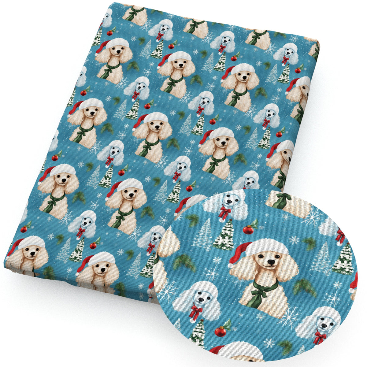dogpuppy leaf leaves tree fabric