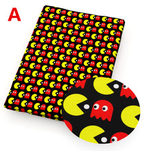 Load image into Gallery viewer, pacman printed fabric
