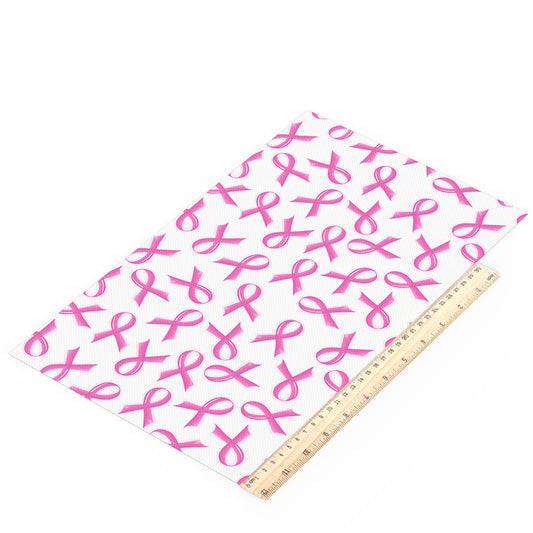 breast cancer printed fabric