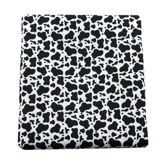 cow pattern printed fabric