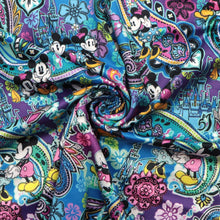 Load image into Gallery viewer, paisley cashew pattern printed fabric
