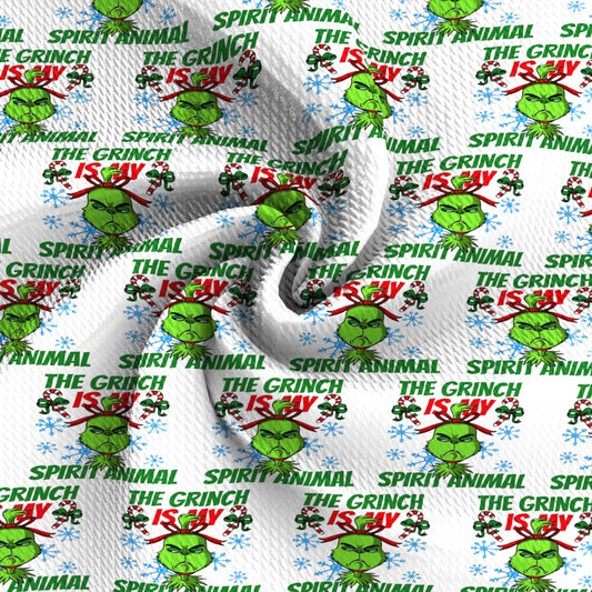 christmas day snowflake snow crutch printed fabric