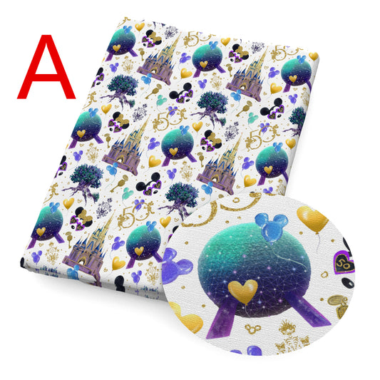 cartoon printed fabric