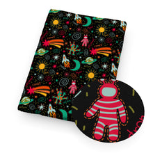 Load image into Gallery viewer, Galaxy Theme Printed Fabric
