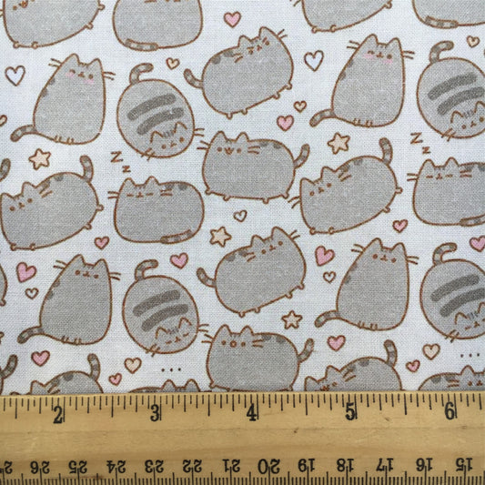 yellow series heart love printed fabric