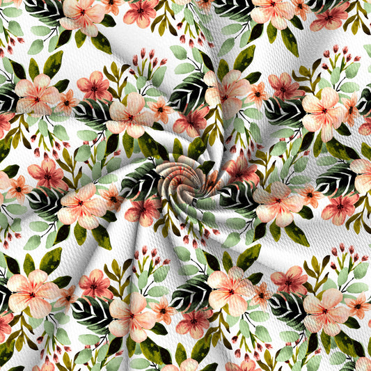 flower floral plant leaf leaves tree printed fabric