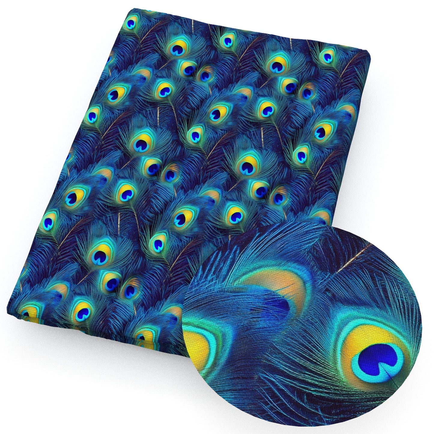 peacock pattern fabric