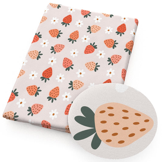 strawberry flowerfloral fabric