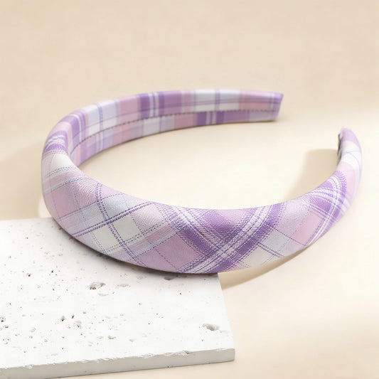 Plaid Headbands