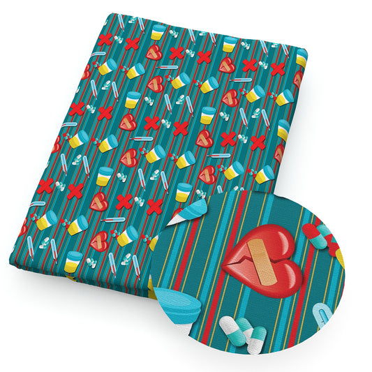 medical design theme fabric