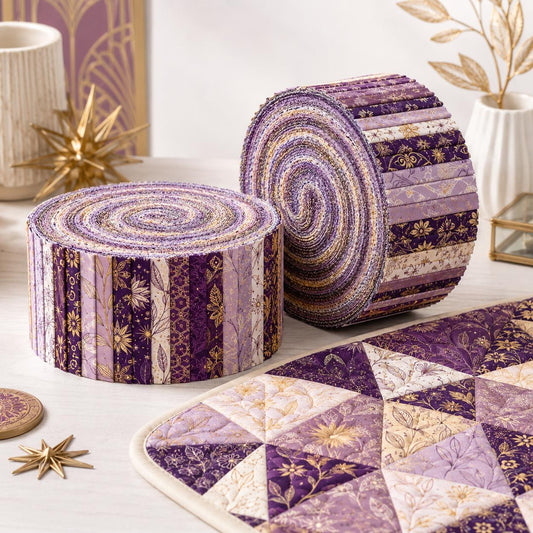 10pcs Vintage Floral Leaf Pattern Jelly Roll Fabric Strips 2.5X19.7inch Pre-Cut 100% Polyester For Patchwork Quilts, Table Runners, Placemats, Tote Bags, Storage Pouches, Makeup Bags, Coasters, Quilt Blocks & Binding