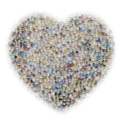 10g/pack Iridescent Magic Color Miyuki Beads Package Filler Nail Decorations Happy Holiday Manicure Design Nail Supplies For Professionals Accessories