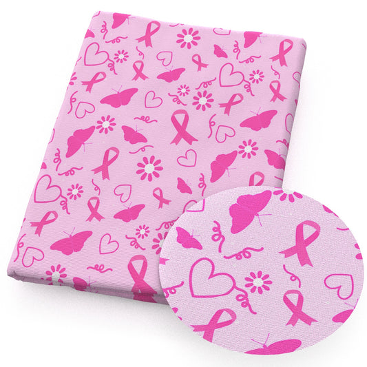 breast cancer flowerfloral pink series fabric