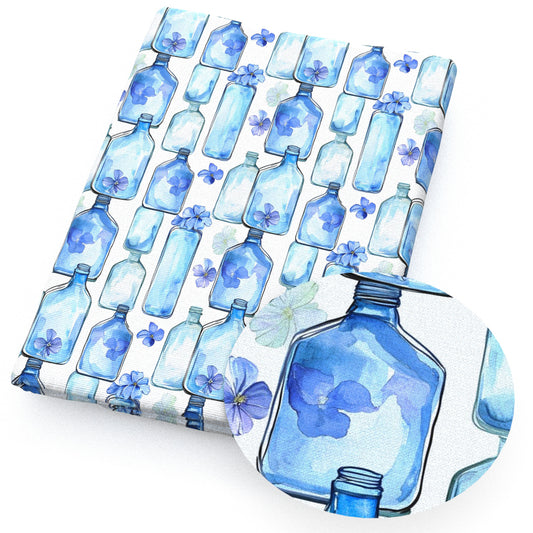 glass bottleglass favor jarsglass favor flowerfloral ing bottle fabric