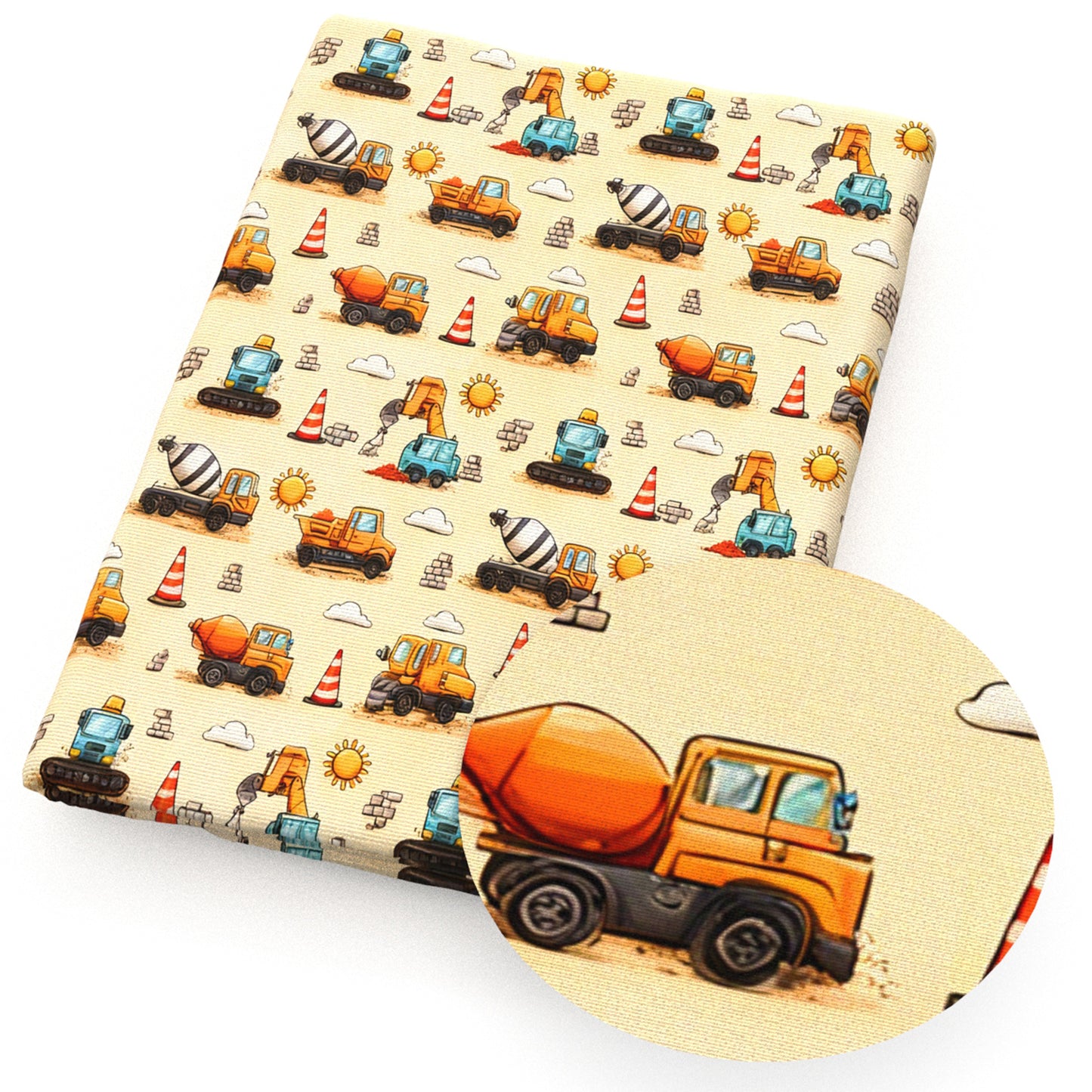 engineering construction vehicles cloud fabric