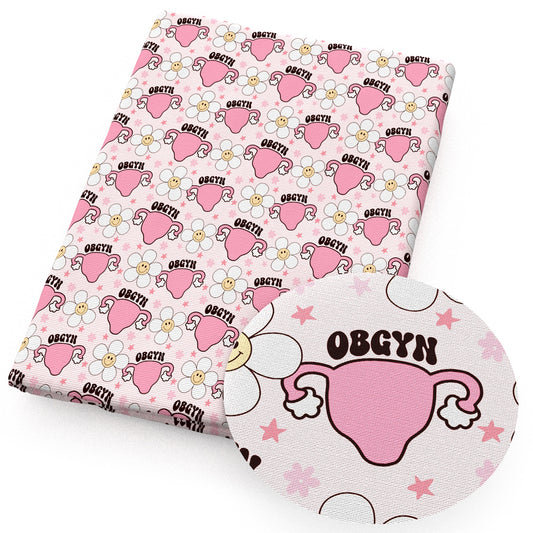 medical design theme fabric
