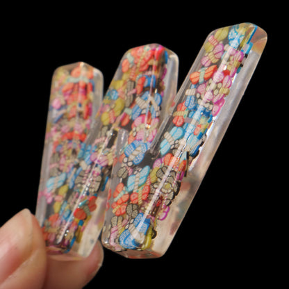 1Pc Butterfly Polymer Clay With Letters Alphabet Crystal Epoxy Resin - Perfect for Bags & Car Accessories, Ideal Gift for Women on Christmas, Birthdays, and New Year