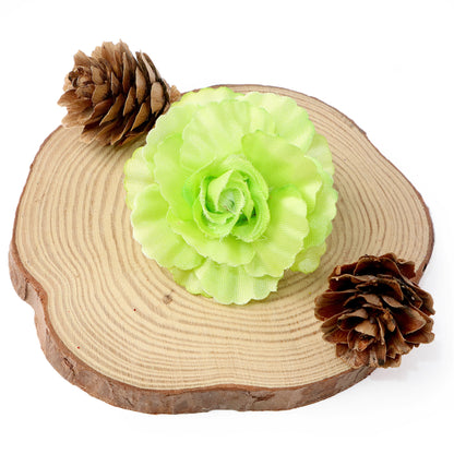 5Pcs Artificial Flowers,Fake Flowers Head Rose Artificial Silk Flower for DIY Card Making & Craft Decorations, Wedding Home Decoration,DIY Scrapbooking Party Birthday Decor